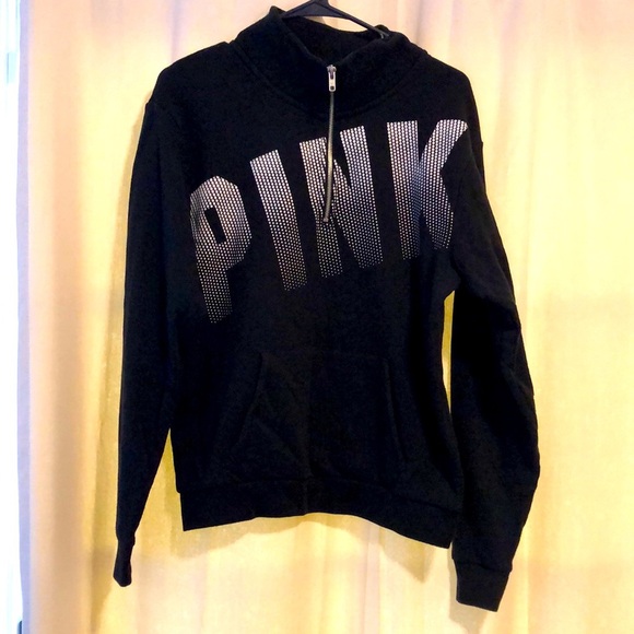 Pink Medium Zip Sweatshirt - Picture 1 of 5